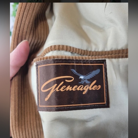 GLENEAGLES Union Made Vintage Cotton Corduroy Blazer - Picture 2 of 10